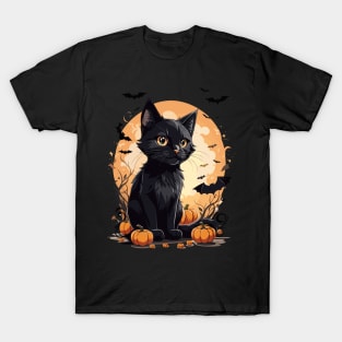 Halloween kitty T-Shirt